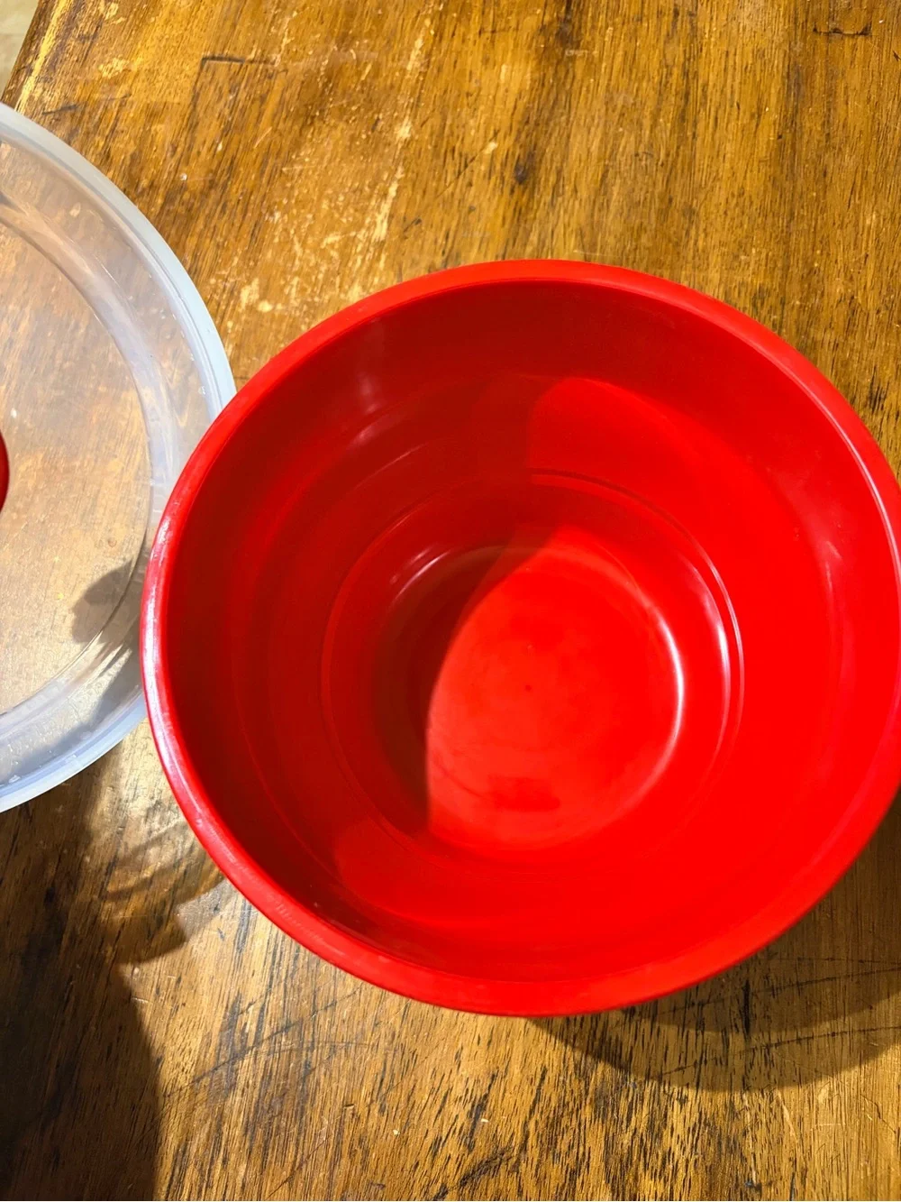 Pampered Chef Red Silicone Microwave Popcorn Maker